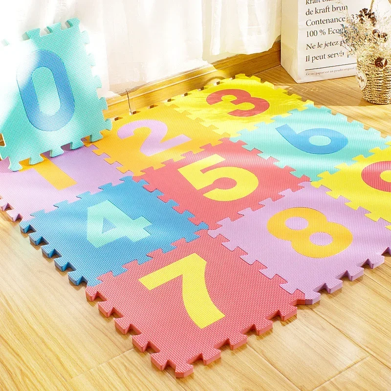 Baby Play Mat Kids EVA Foam Pu - đánh giá và giá Number Puzzle Foam