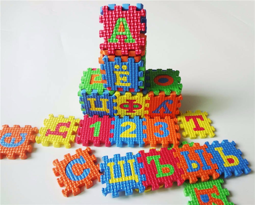 Nga Trẻ Em Mini Xốp EVA Thảm B - đánh giá và giá Number Puzzle Foam