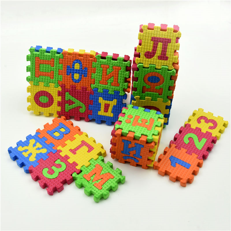 Nga Trẻ Em Mini Xốp EVA Thảm B - đánh giá và giá Number Puzzle Foam