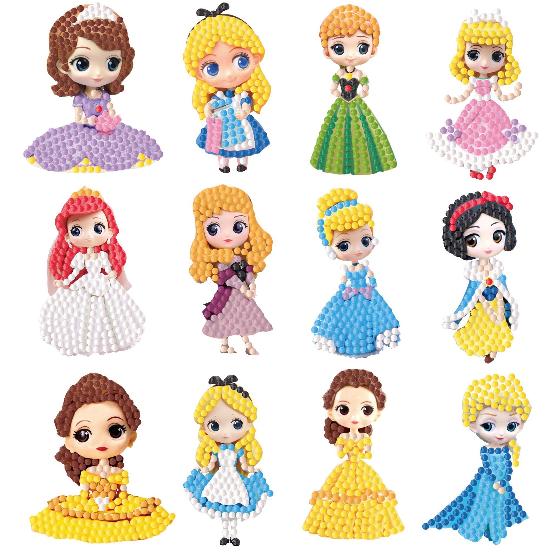 Cartoon Princess 5D Diamond St - đánh giá và giá Kingdom Kids Education
