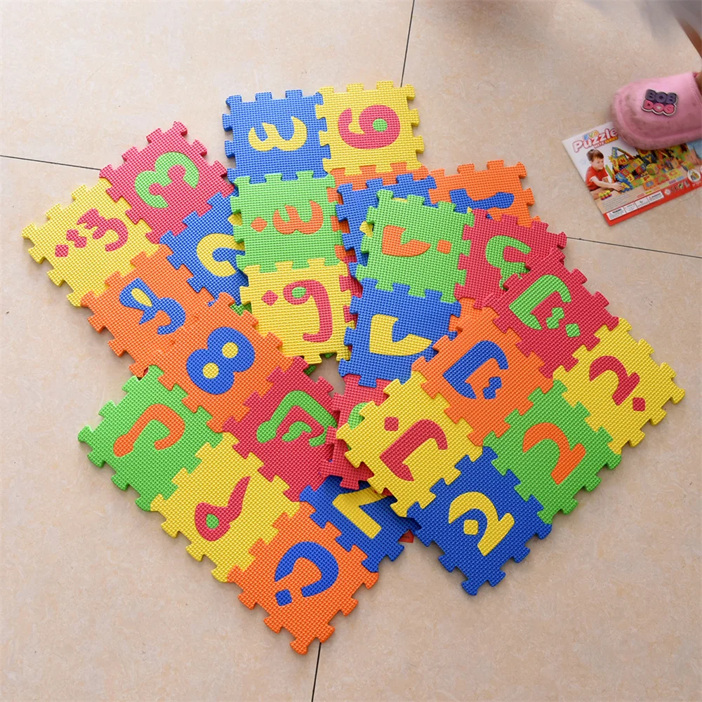 Arabic Kids Foam Play Mat 5.5  - đánh giá và giá Number Puzzle Foam