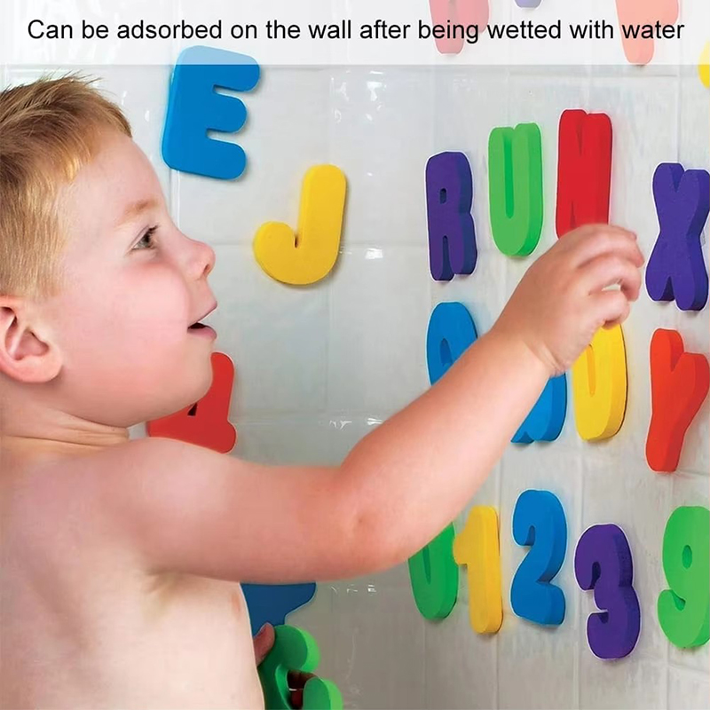 Children Bath Toys Foam Fun Fl - đánh giá và giá Number Puzzle Foam