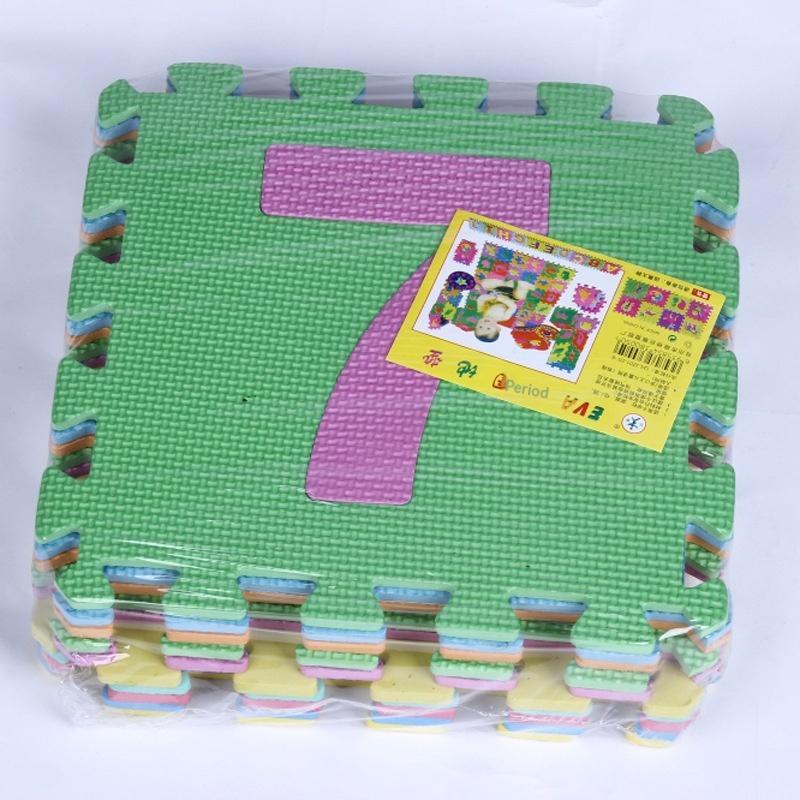 Non-Toxic PE Foam Puzzle Play  - đánh giá và giá Number Puzzle Foam