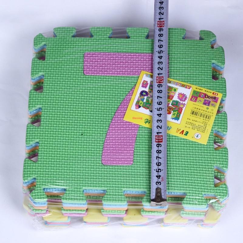 Non-Toxic PE Foam Puzzle Play  - đánh giá và giá Number Puzzle Foam