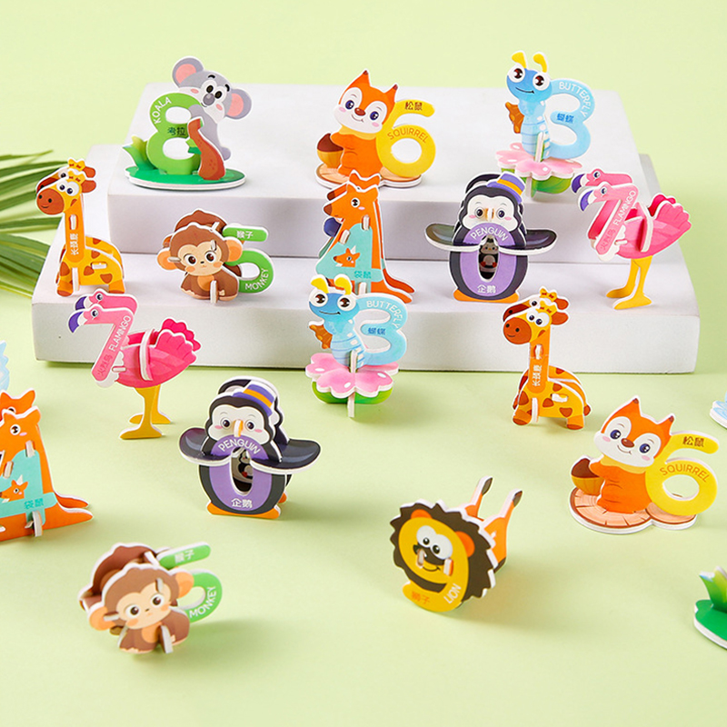 20pcs Cartoon Animals Foam Puz - đánh giá và giá Number Puzzle Foam