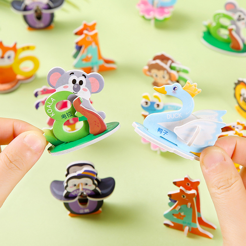 20pcs Cartoon Animals Foam Puz - đánh giá và giá Number Puzzle Foam