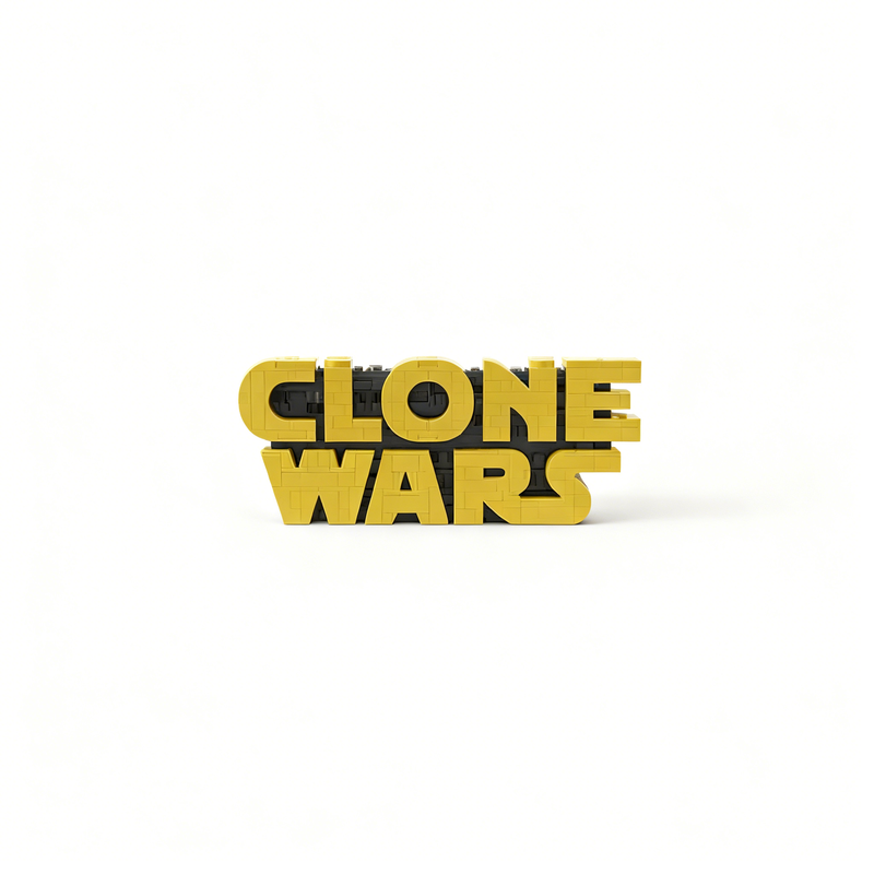 742pcs MOC Clone Wars Logo Sta - đánh giá và giá Kids Education Logo