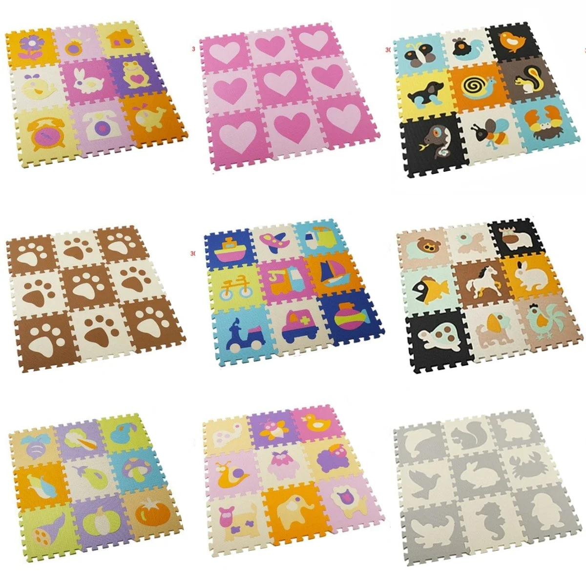 Baby Play Mat 30x30cm Kids EVA - đánh giá và giá Number Puzzle Foam