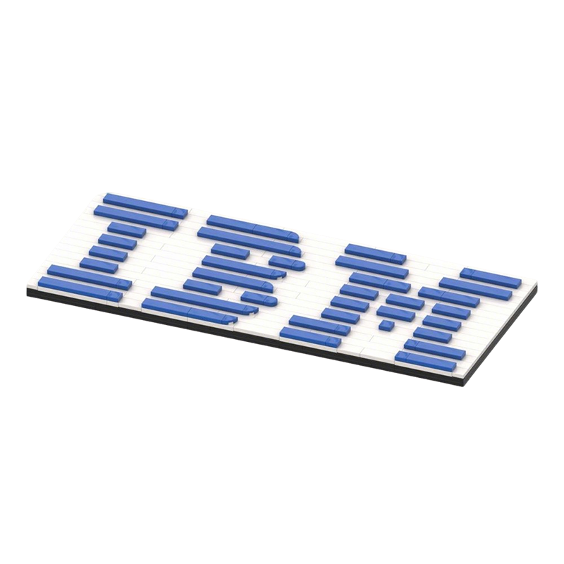 206pcs MOC Logo IBM Classic Mo - đánh giá và giá Kids Education Logo