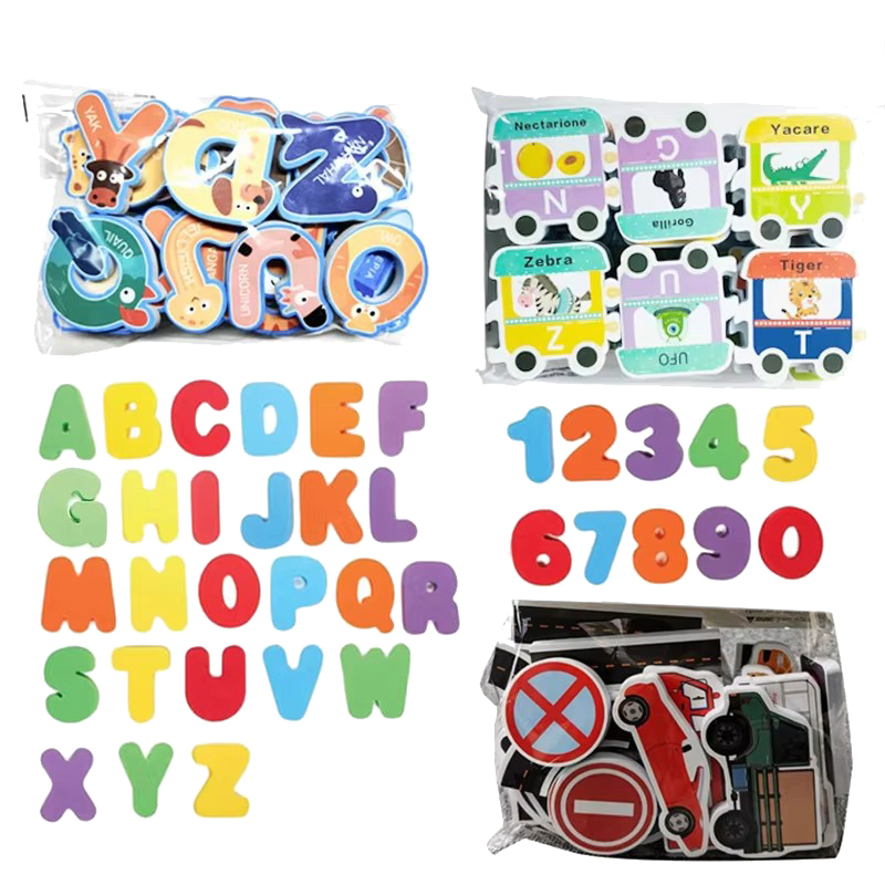Baby Bath Toys Floating Foam E - đánh giá và giá Number Puzzle Foam