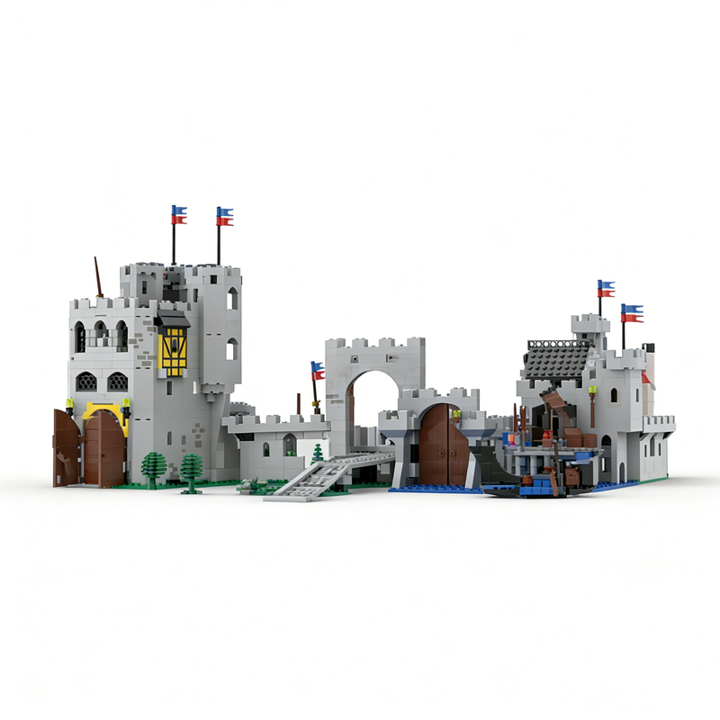 1534pcs MOC Castle Classic Lio - đánh giá và giá Kingdom Kids Education