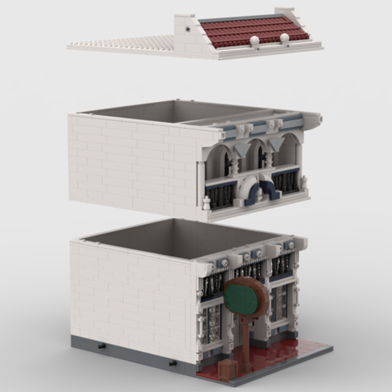 1469pcs MOC Magic Kingdom Hall - đánh giá và giá Kingdom Kids Education